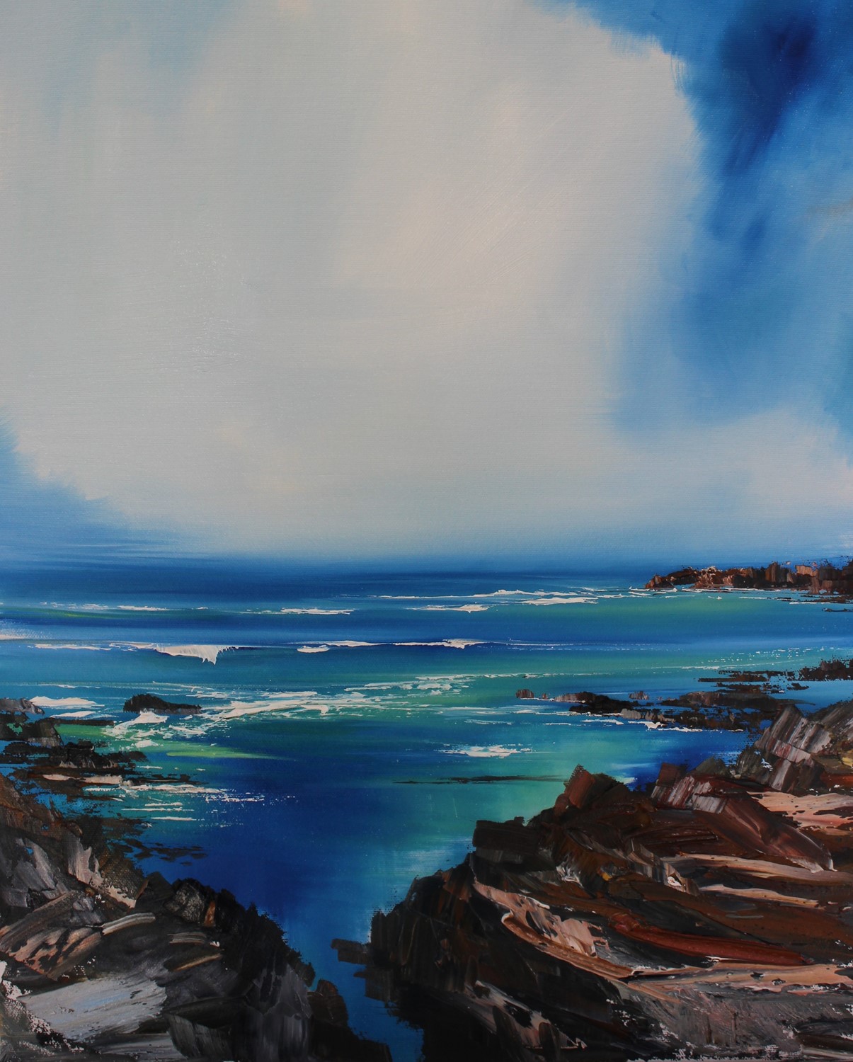 'Deep Blue Sea' by artist Rosanne Barr